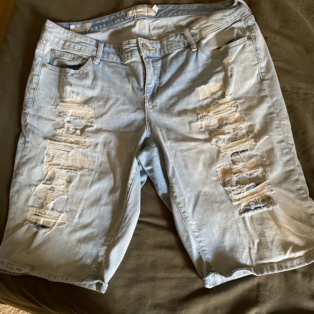 Torrid Boyfriend Shorts.